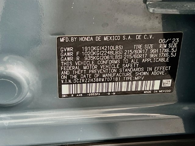 Certified 2024 Honda HR-V LX image 32