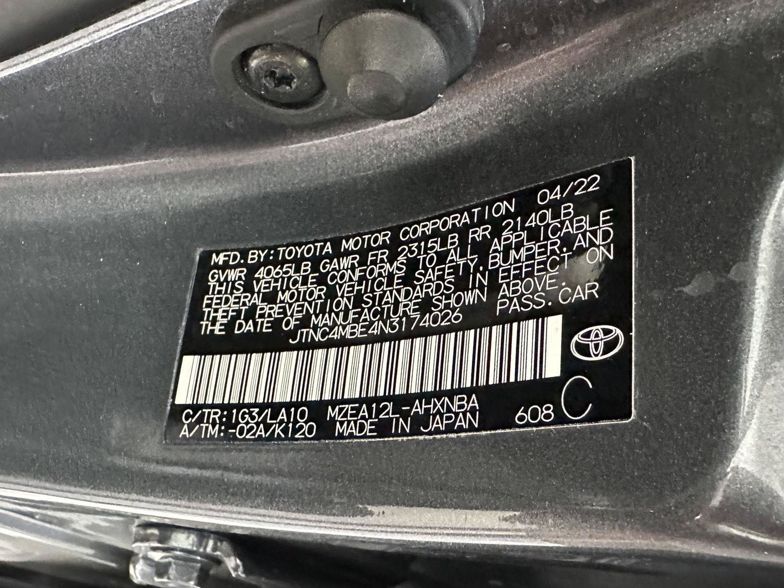 Used 2022 Toyota Corolla XSE FWD image 13