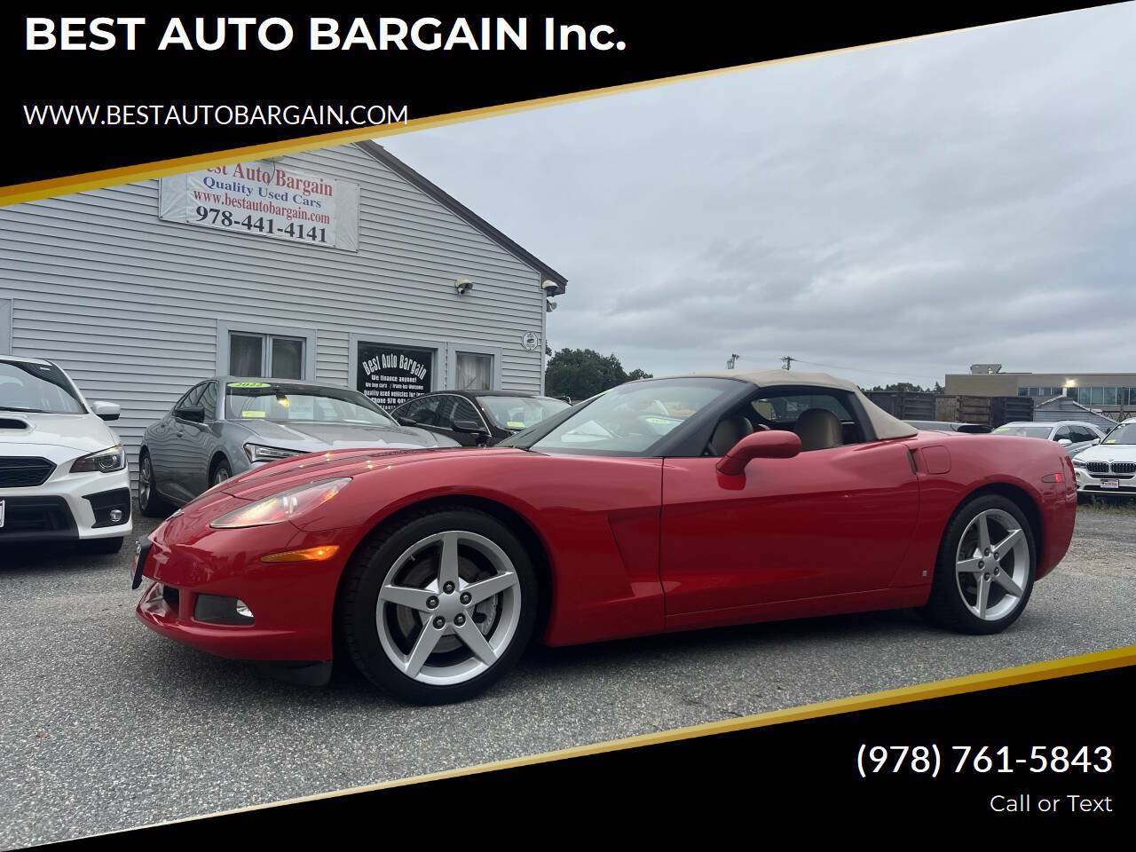 Used 2006 Chevrolet Corvette Convertible w/ Preferred Equipment Group