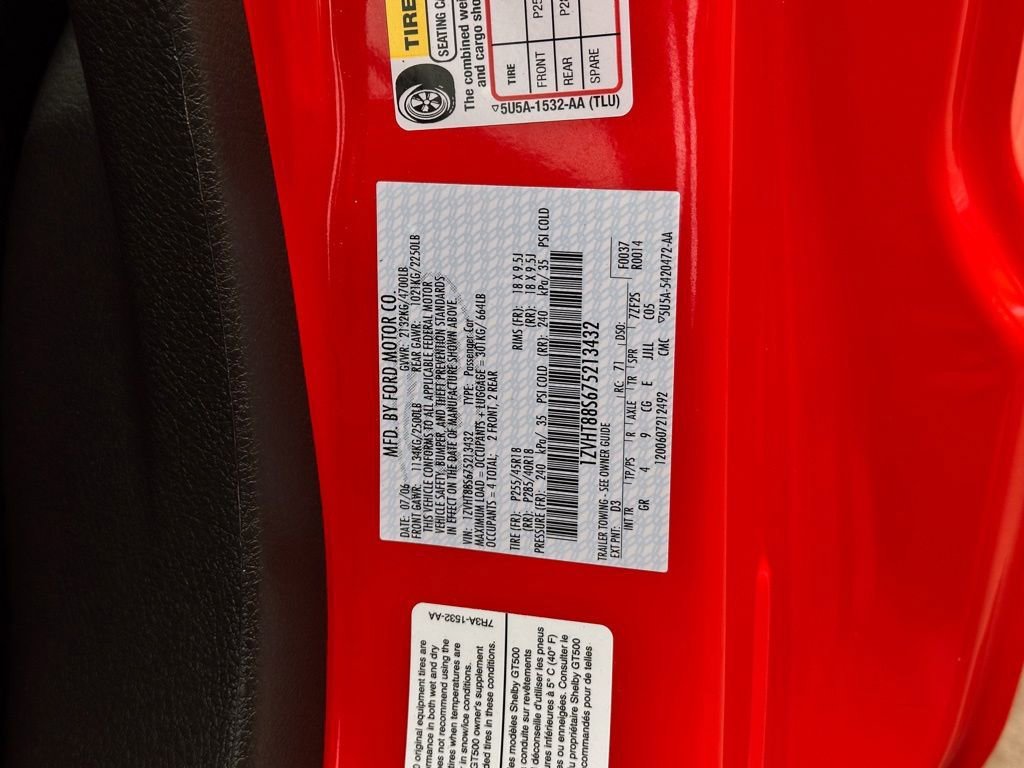 Used 2007 Ford Mustang Shelby GT500 RWD image 21