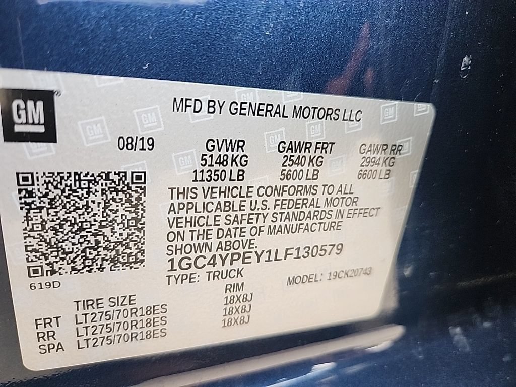 Certified 2020 Chevrolet Silverado 2500 LTZ w/ LTZ Plus Package AWD/4WD image 54