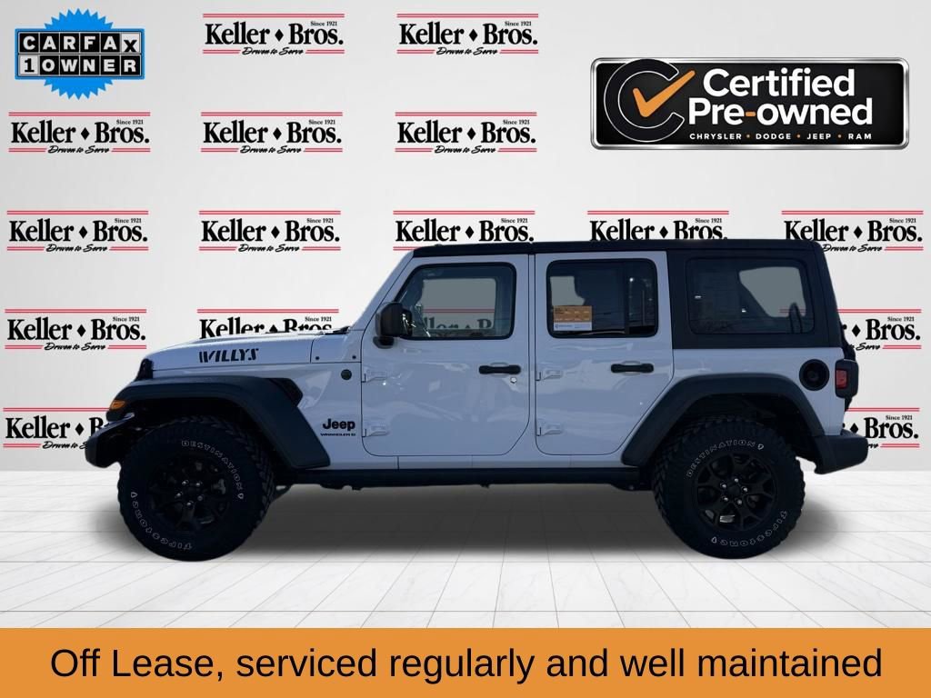 Certified 2023 Jeep Wrangler Willys image 4
