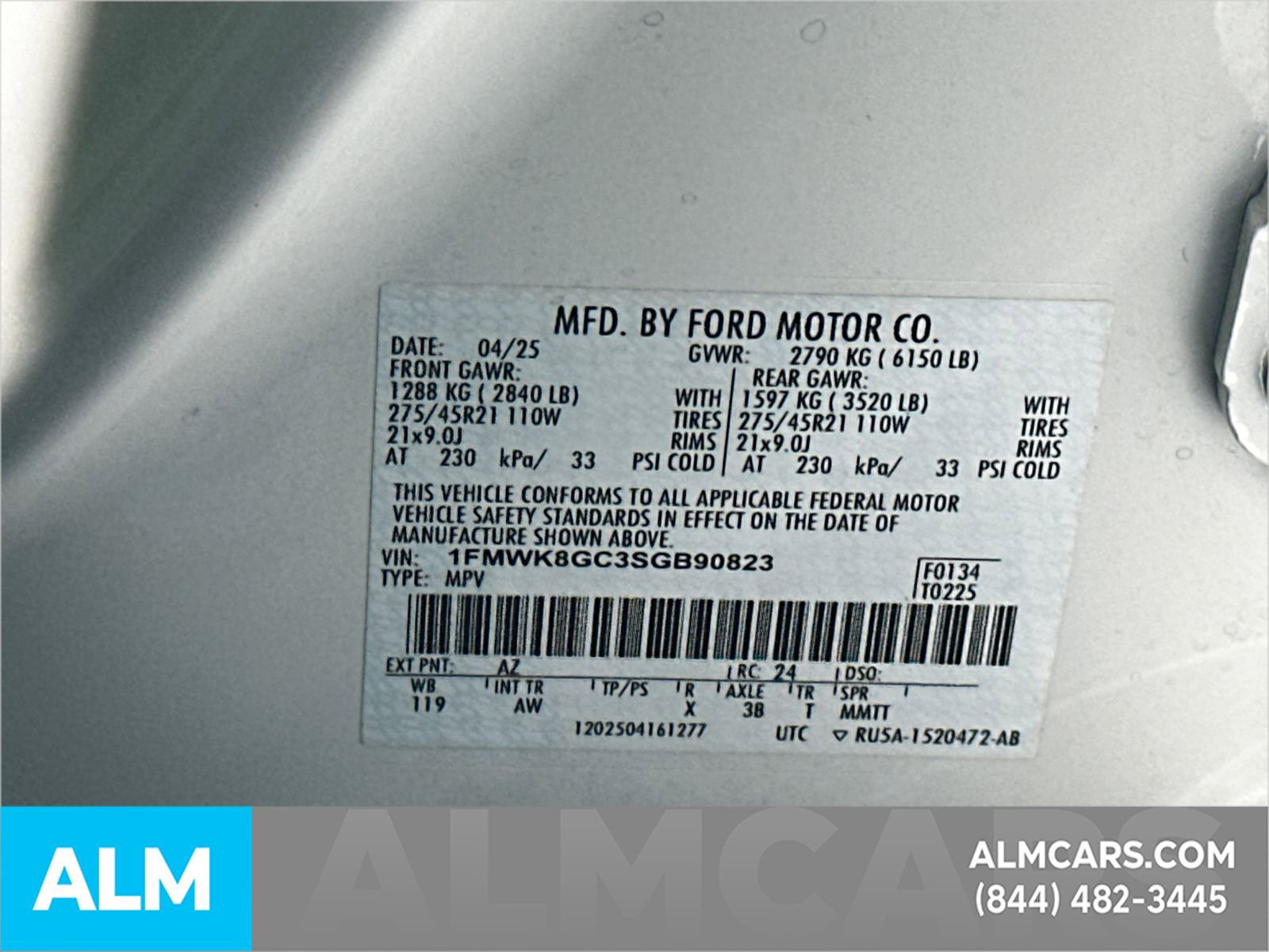 Certified 2025 Ford Explorer ST AWD/4WD image 42