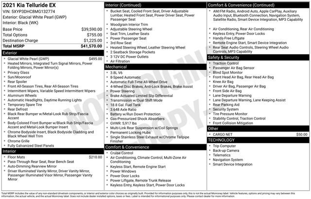 Used 2021 Kia Telluride EX image 12