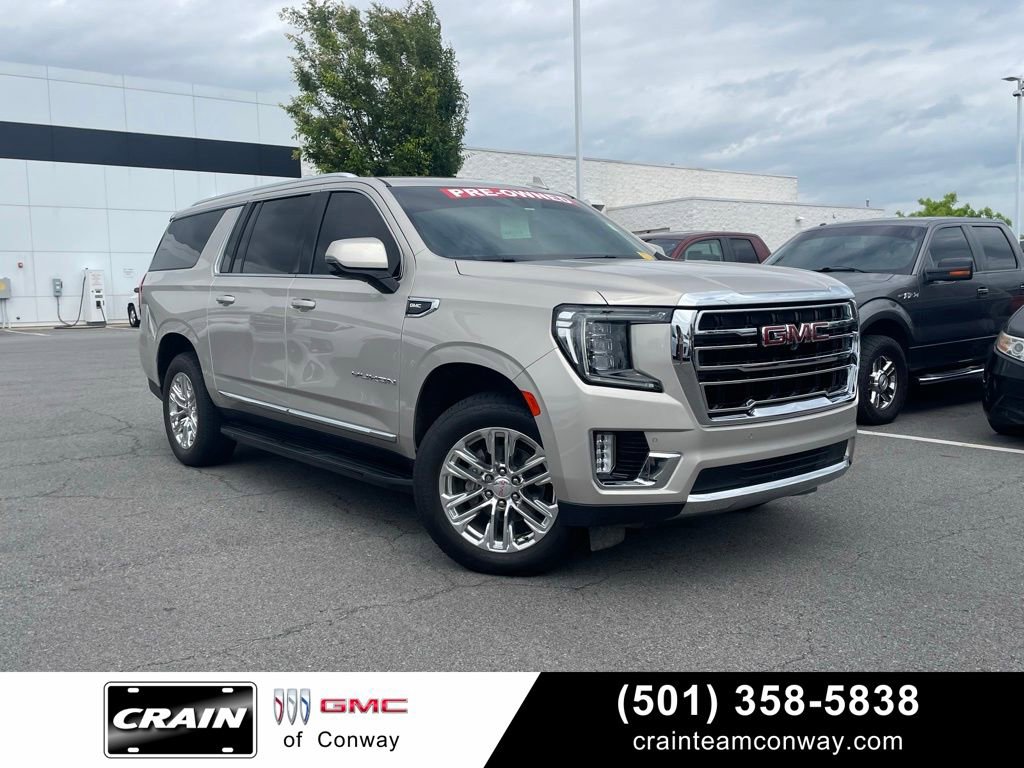 Used 2021 GMC Yukon XL SLT w/ SLT Premium Package image 1