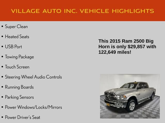 Used 2015 RAM 2500 Big Horn image 7