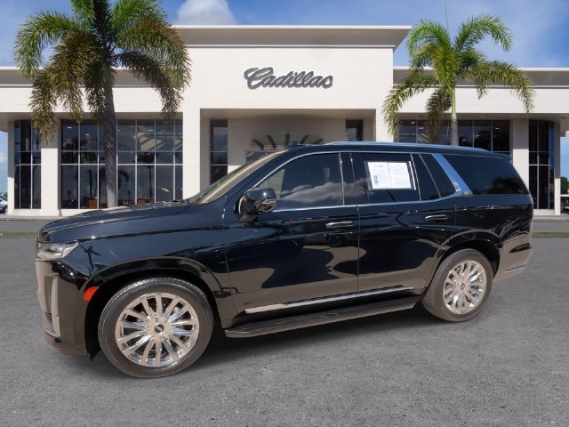 Certified 2023 Cadillac Escalade Premium Luxury w/ Performance Package RWD image 7