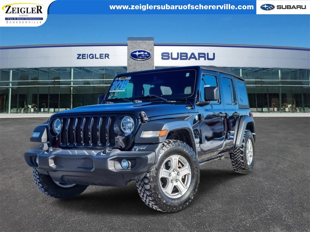 Used 2018 Jeep Wrangler Unlimited Sport S