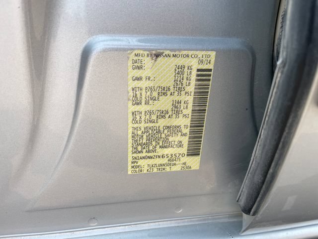 Used 2015 Nissan Xterra PRO-4X w/ Pro-4x Leather Package AWD/4WD image 26