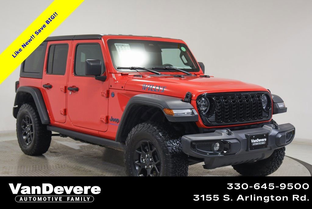 Used 2025 Jeep Wrangler Unlimited Sport S 4xe image 1