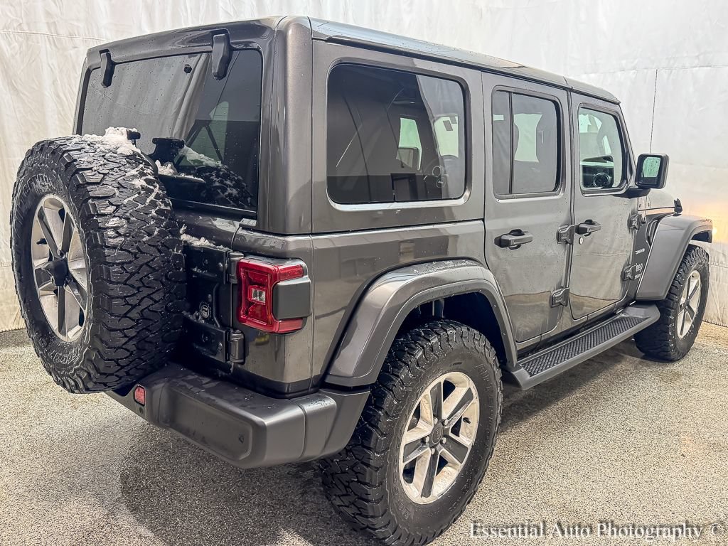 Used 2022 Jeep Wrangler Unlimited Sahara w/ Safety Group AWD/4WD image 8