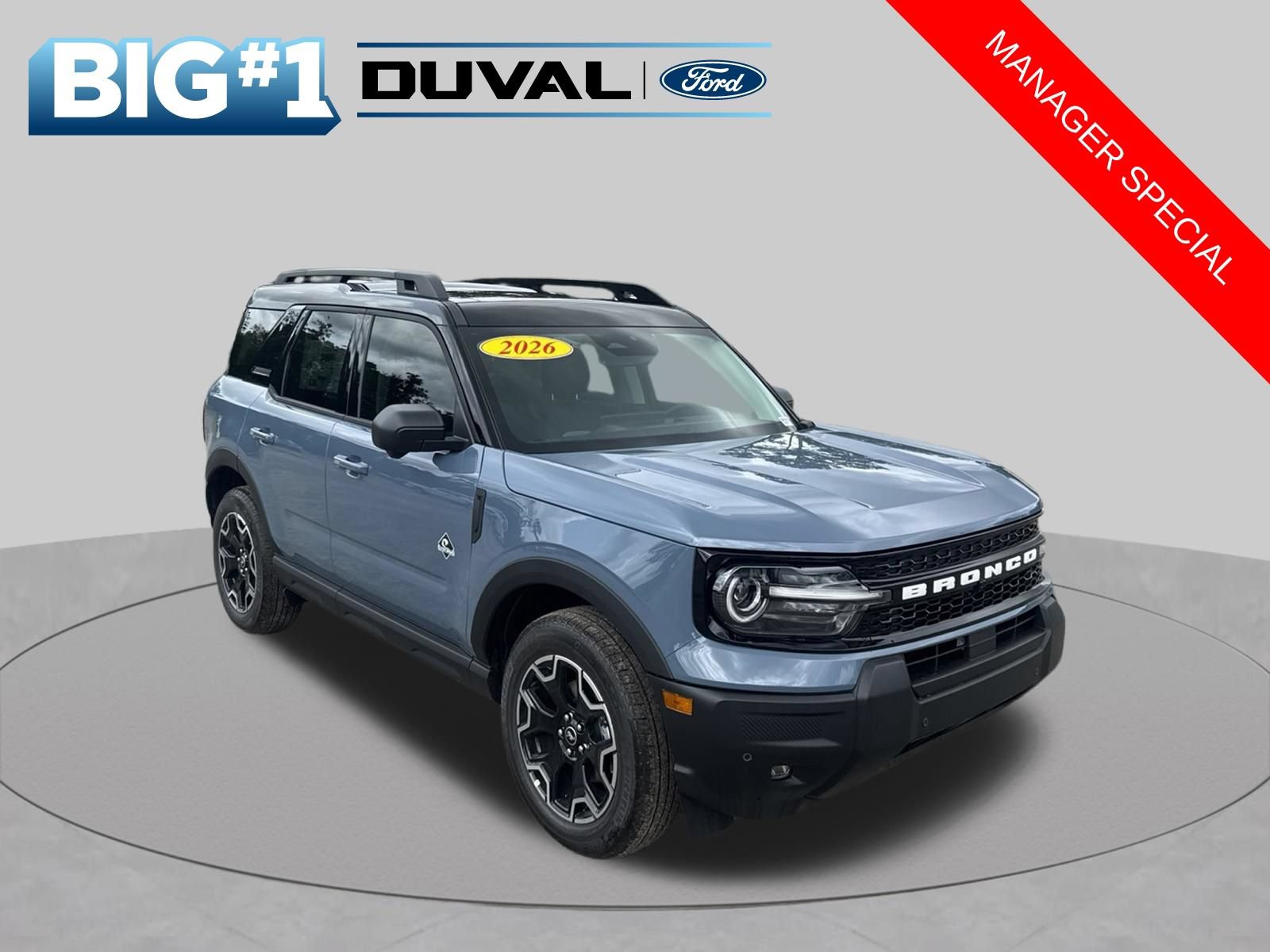 New 2026 Ford Bronco Sport Outer Banks w/ Outer Banks Tech Package+