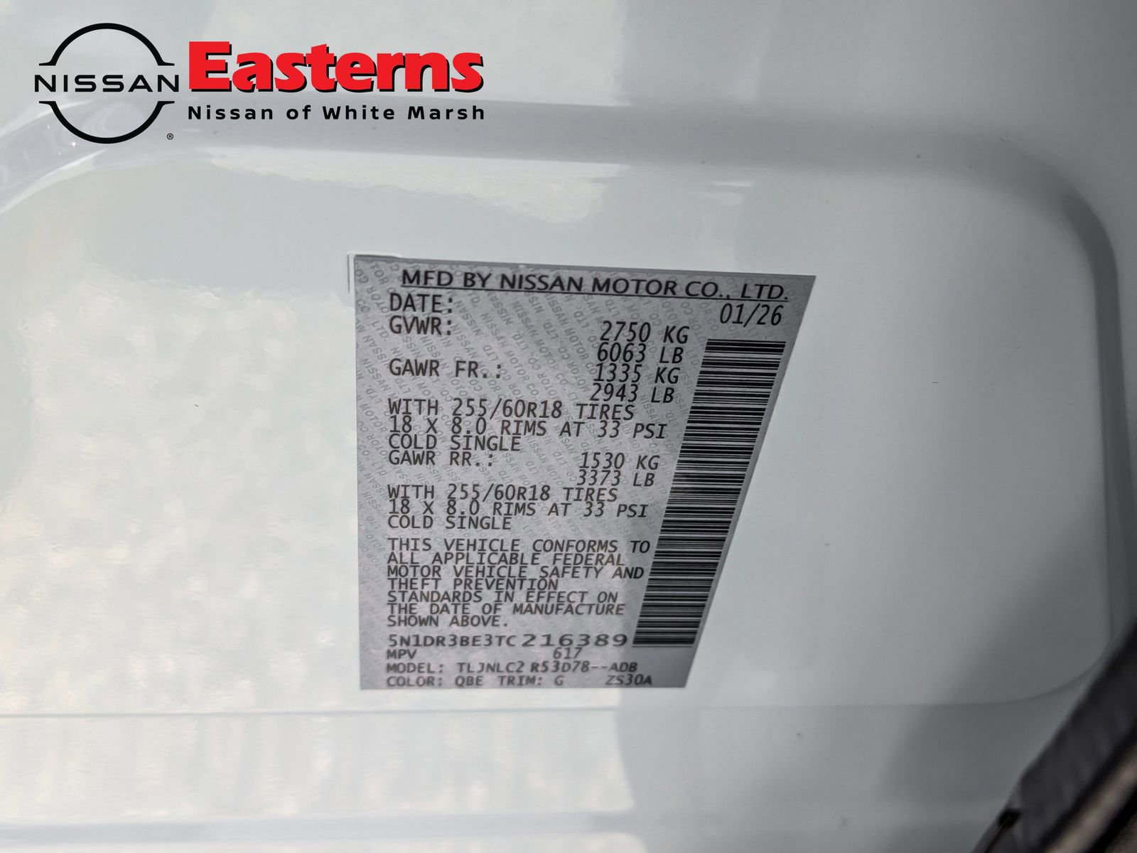 New 2026 Nissan Pathfinder SV image 31