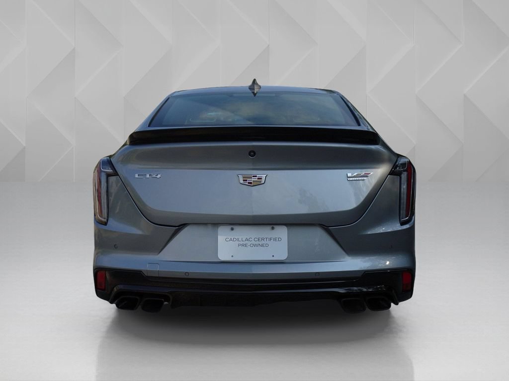 Certified 2023 Cadillac CT4 V Blackwing w/ Technology Package RWD image 4