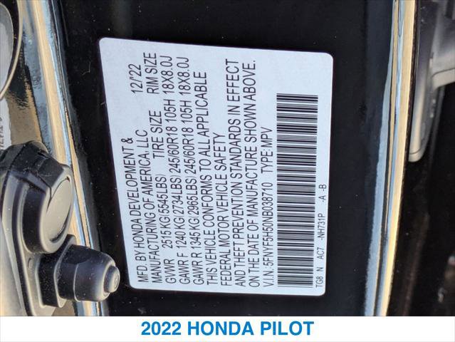 Used 2022 Honda Pilot EX-L image 26