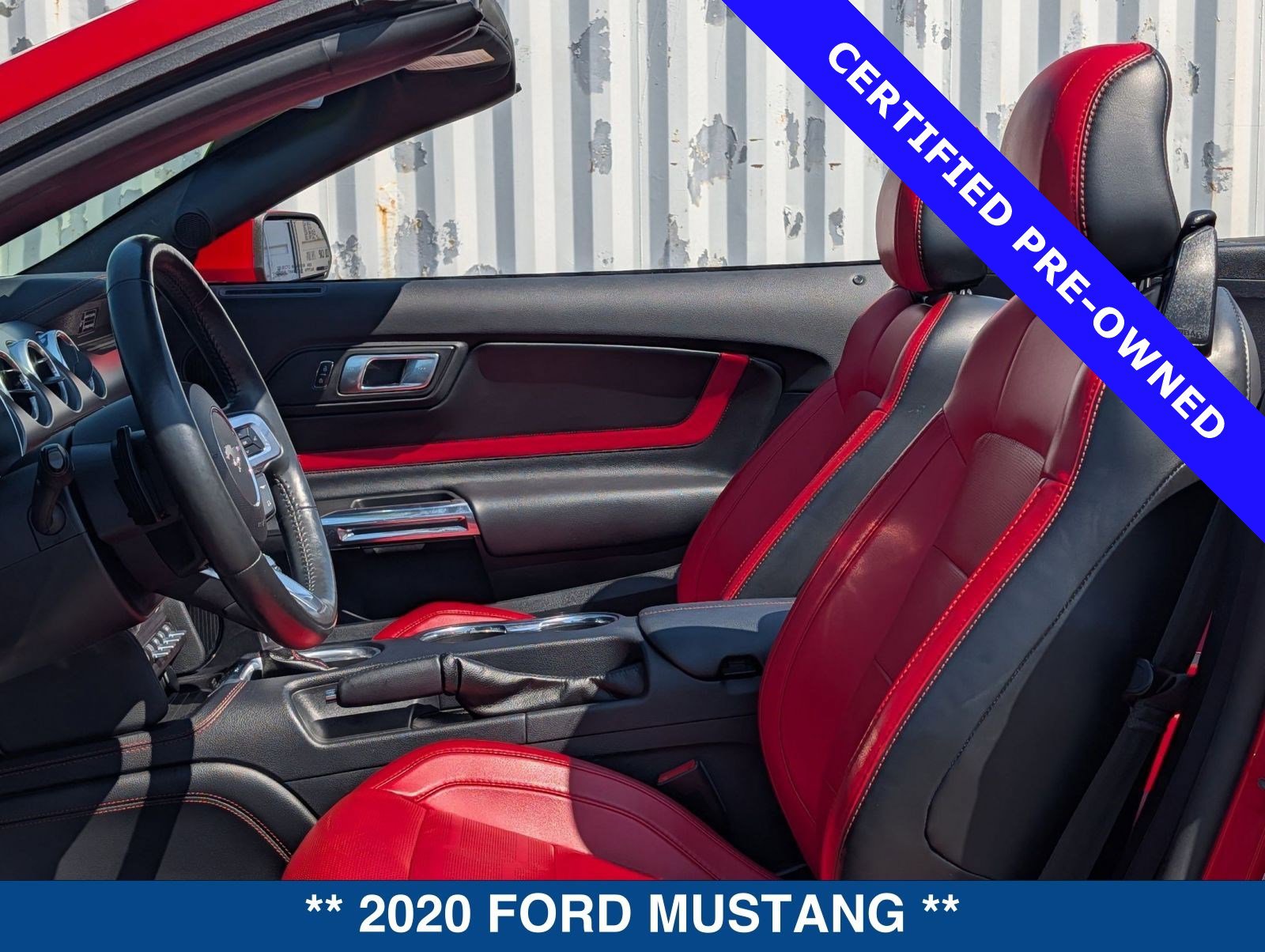 Certified 2020 Ford Mustang Premium w/ Equipment Group 201A image 17