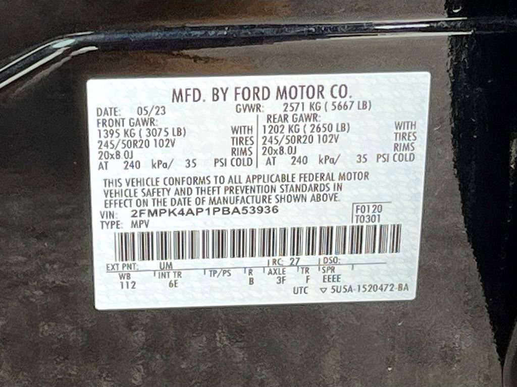 Used 2023 Ford Edge ST AWD/4WD image 31