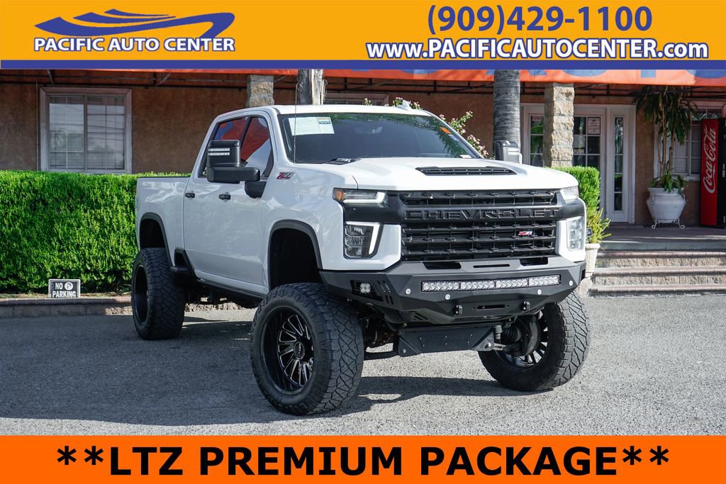 Used 2021 Chevrolet Silverado 3500 LTZ w/ LTZ Premium Package AWD/4WD image 1