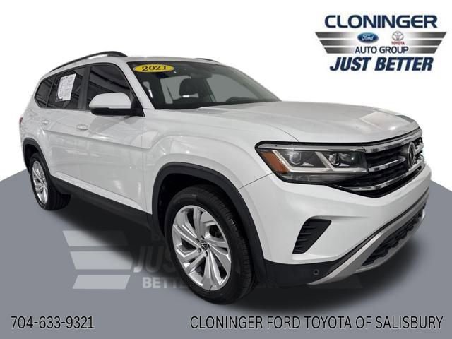 Used 2021 Volkswagen Atlas SE w/ Panoramic Sunroof Package image 1