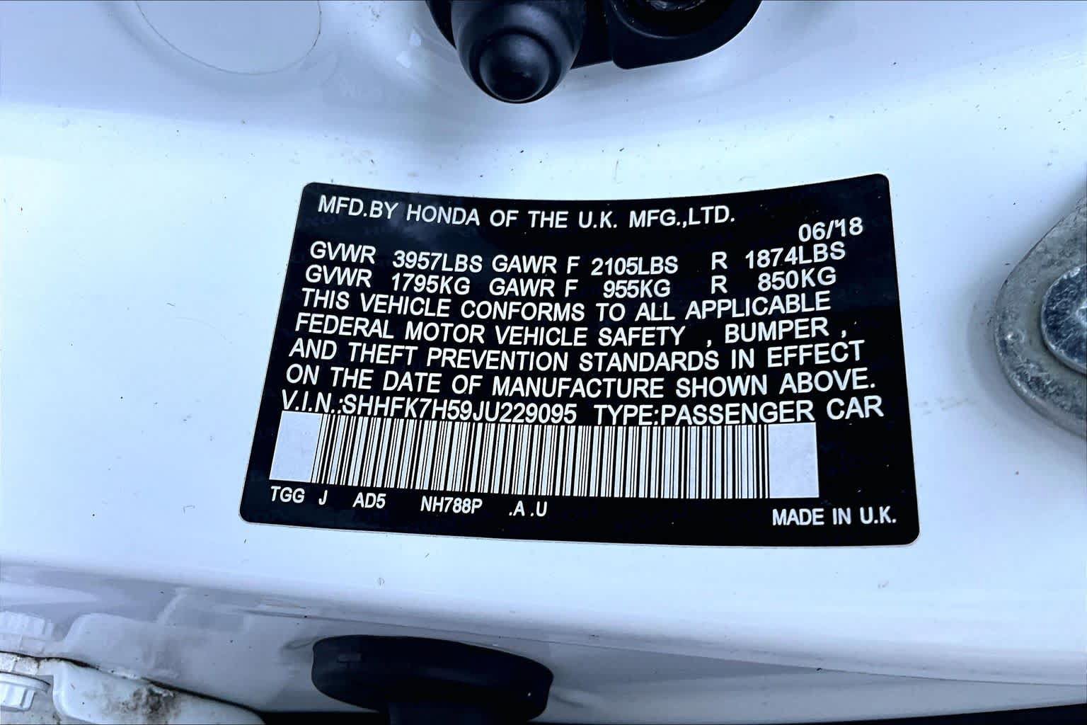 Used 2018 Honda Civic EX image 34