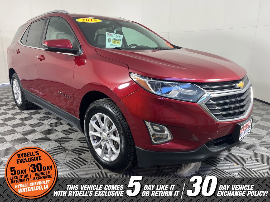 Certified 2018 Chevrolet Equinox LT w/ Sun & Infotainment Package