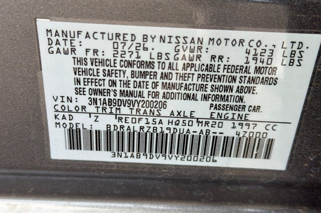New 2027 Nissan Sentra SR w/ SR All Weather Package FWD image 32