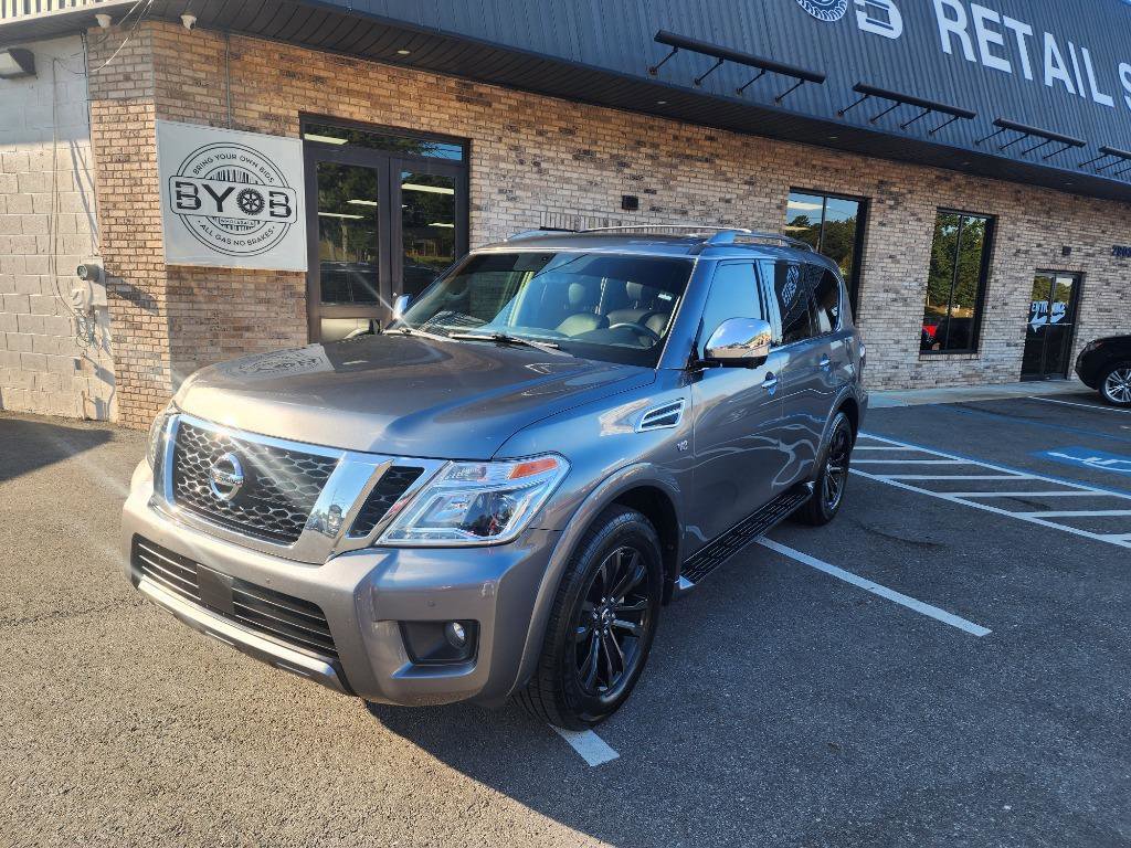 Used 2020 Nissan Armada Platinum w/ Captain's Chairs Package image 1