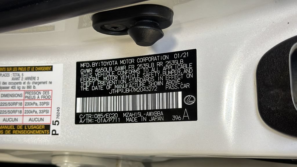 Used 2021 Lexus UX 250h w/ Premium Package AWD/4WD image 37