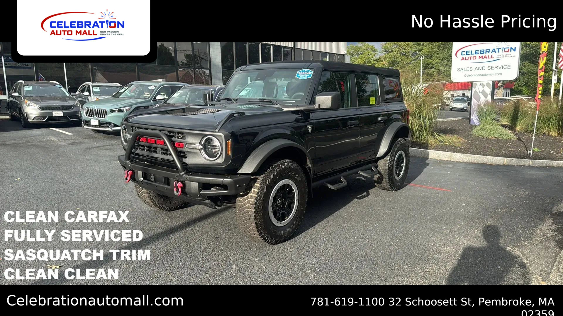 Used 2022 Ford Bronco 4-Door w/ Sasquatch Package