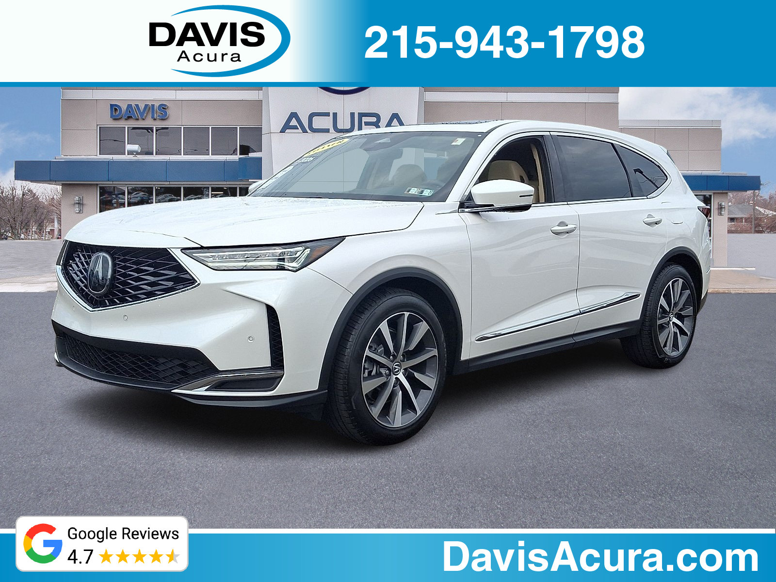 Certified 2026 Acura MDX w/ Technology Package AWD/4WD image 1
