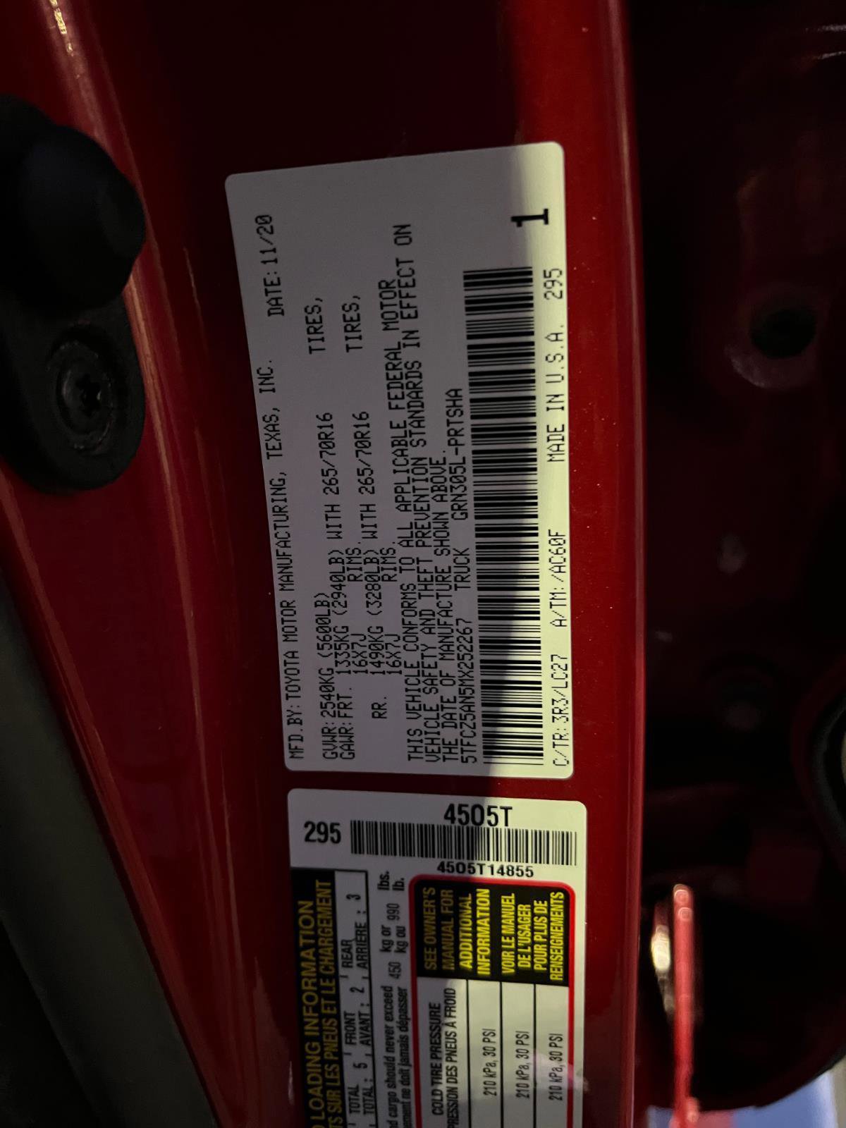 Certified 2021 Toyota Tacoma TRD Off-Road image 39