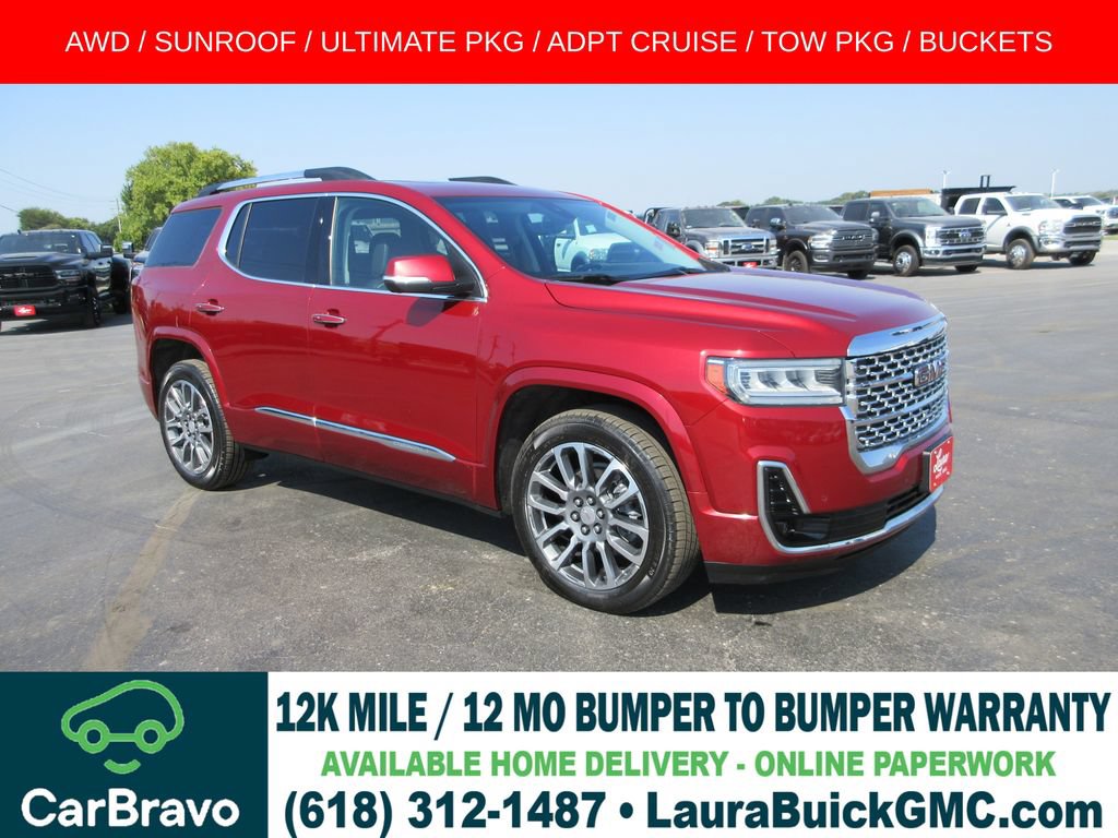 Certified 2021 GMC Acadia Denali w/ Denali Ultimate Package