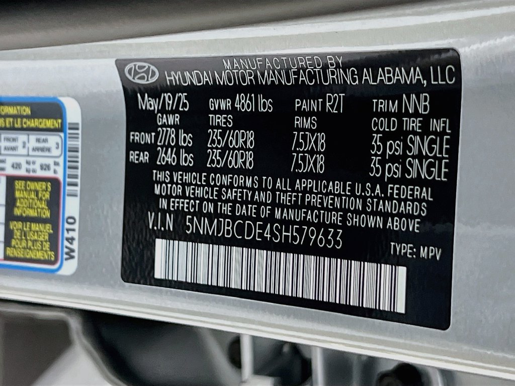 Certified 2025 Hyundai Tucson SEL AWD/4WD image 25
