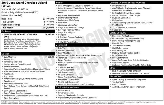 Used 2019 Jeep Grand Cherokee Laredo image 43