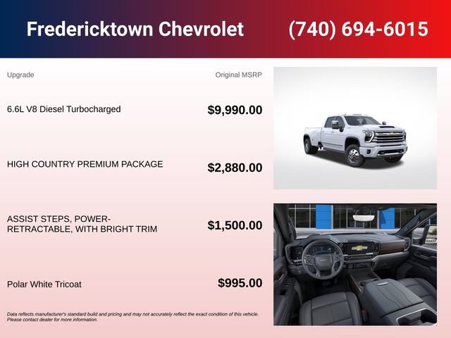 New 2026 Chevrolet Silverado 3500 High Country w/ High Country Premium Package AWD/4WD image 5