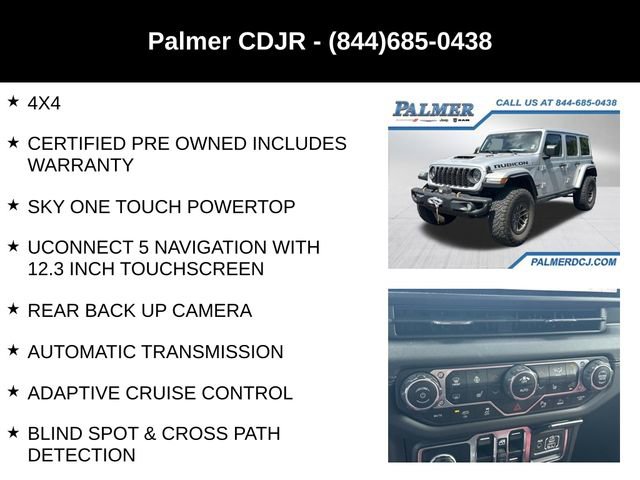 Used 2024 Jeep Wrangler Unlimited Rubicon 392 AWD/4WD image 6