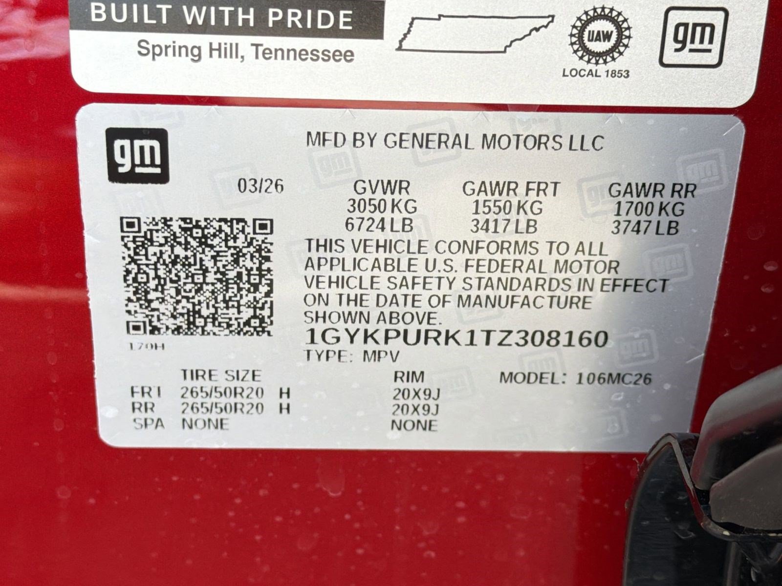 New 2026 Cadillac Lyriq Sport w/ LPO, Floor Liner Package RWD image 20