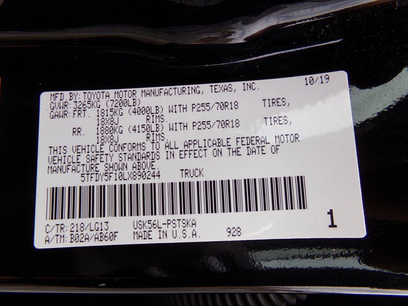 Used 2020 Toyota Tundra SR5 image 90