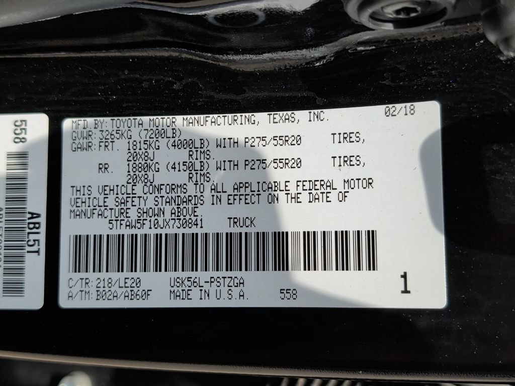 Used 2018 Toyota Tundra Platinum AWD/4WD image 40