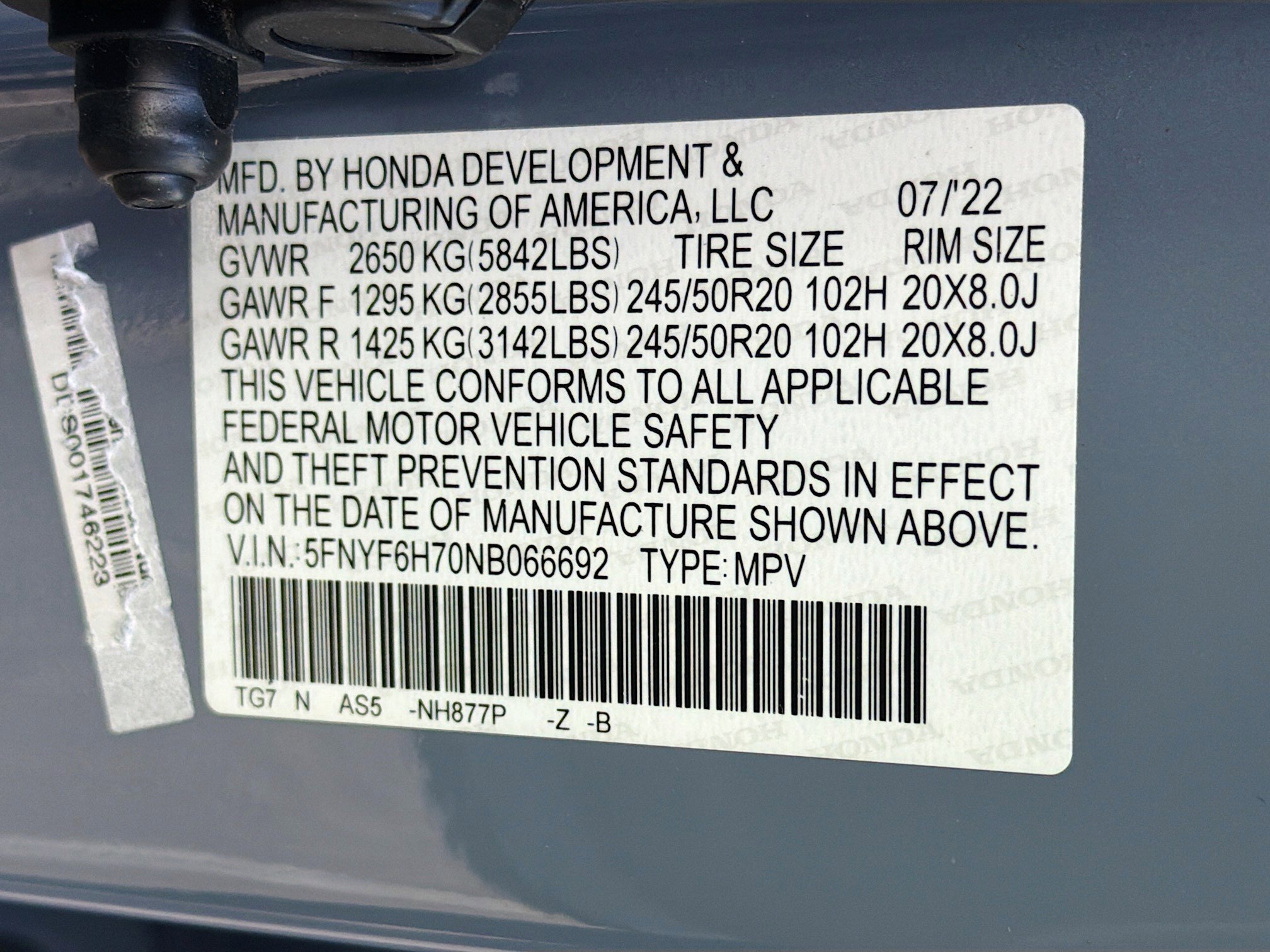 Used 2022 Honda Pilot Black Edition image 44