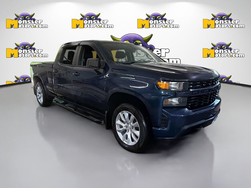 Used 2021 Chevrolet Silverado 1500 Custom w/ LPO, Dark Essentials Package AWD/4WD image 3