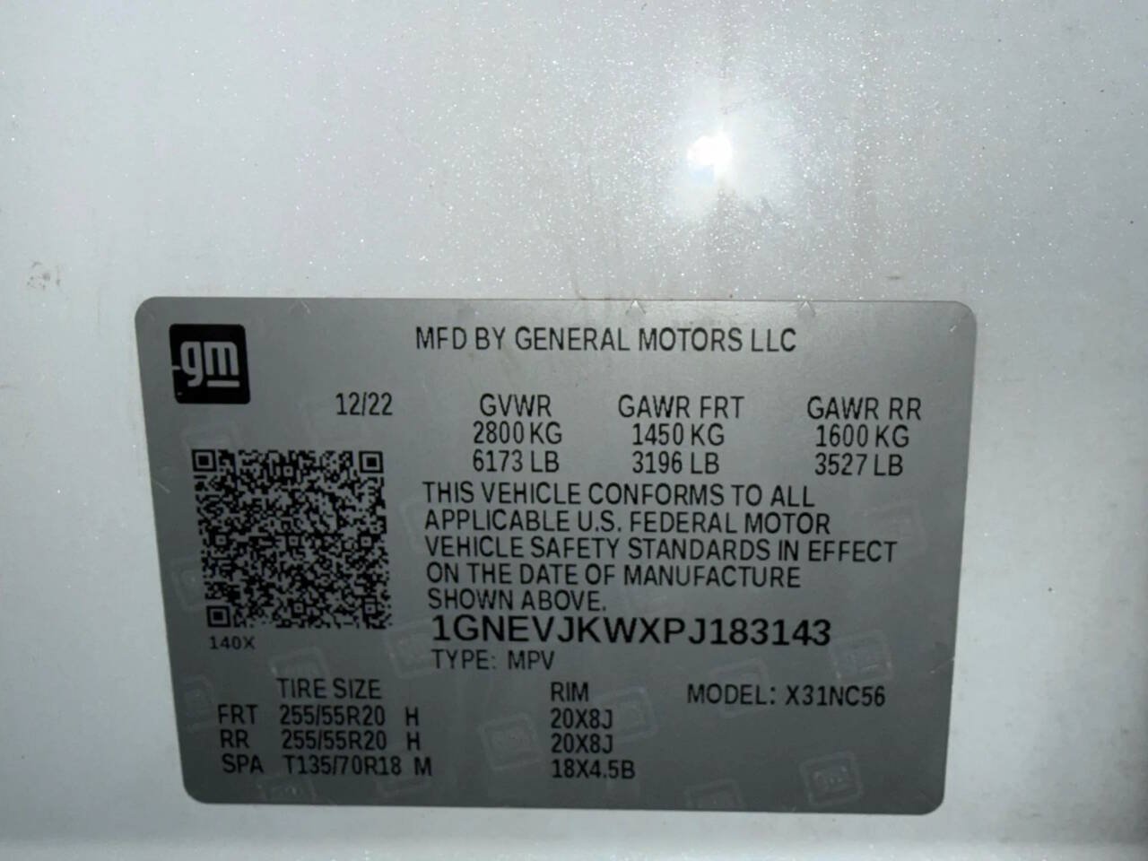 Used 2023 Chevrolet Traverse RS AWD/4WD image 10