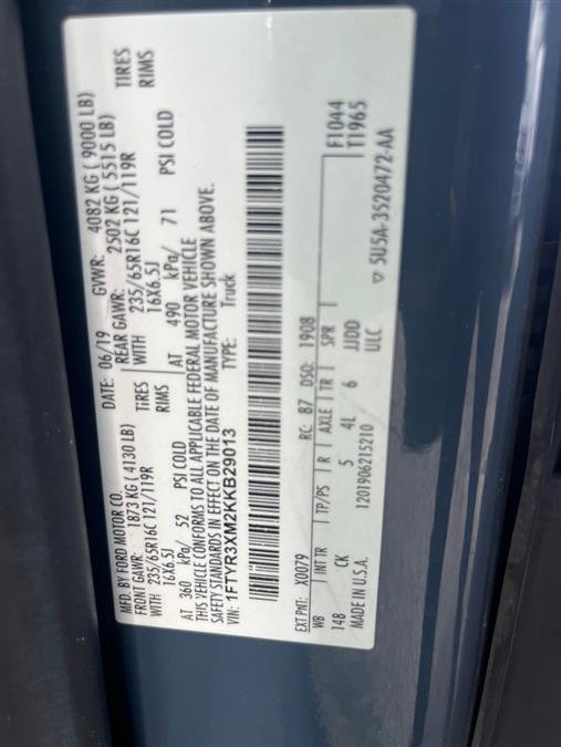 Used 2019 Ford Transit 250 image 12