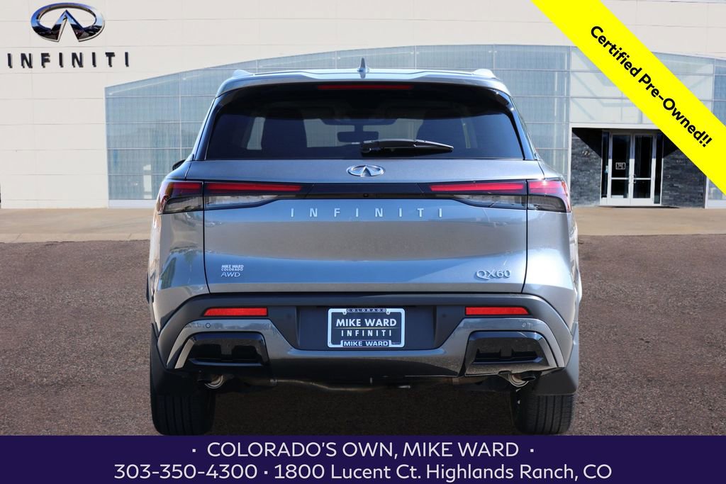 Certified 2025 INFINITI QX60 Luxe w/ Vision Package image 4