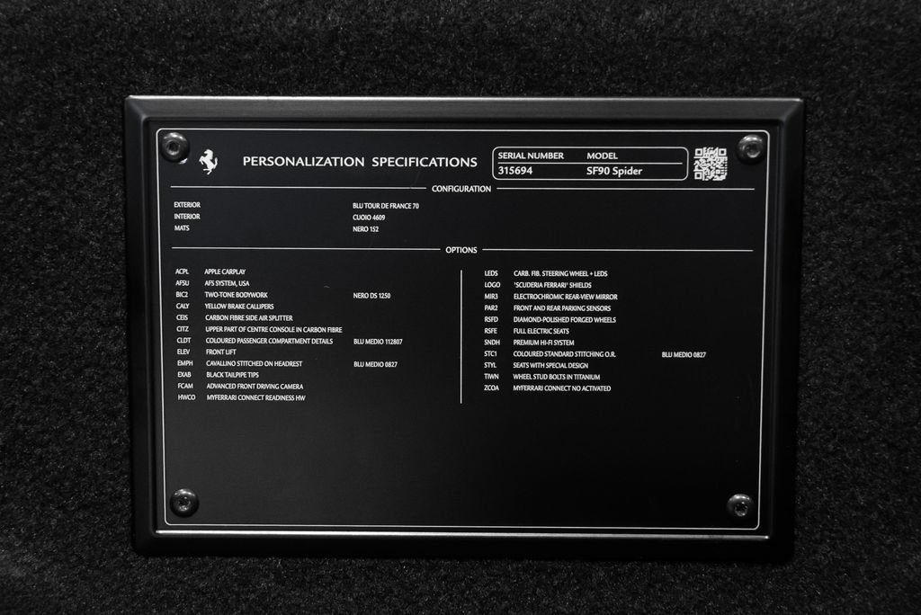 Certified 2025 Ferrari SF90 Spider AWD/4WD image 19
