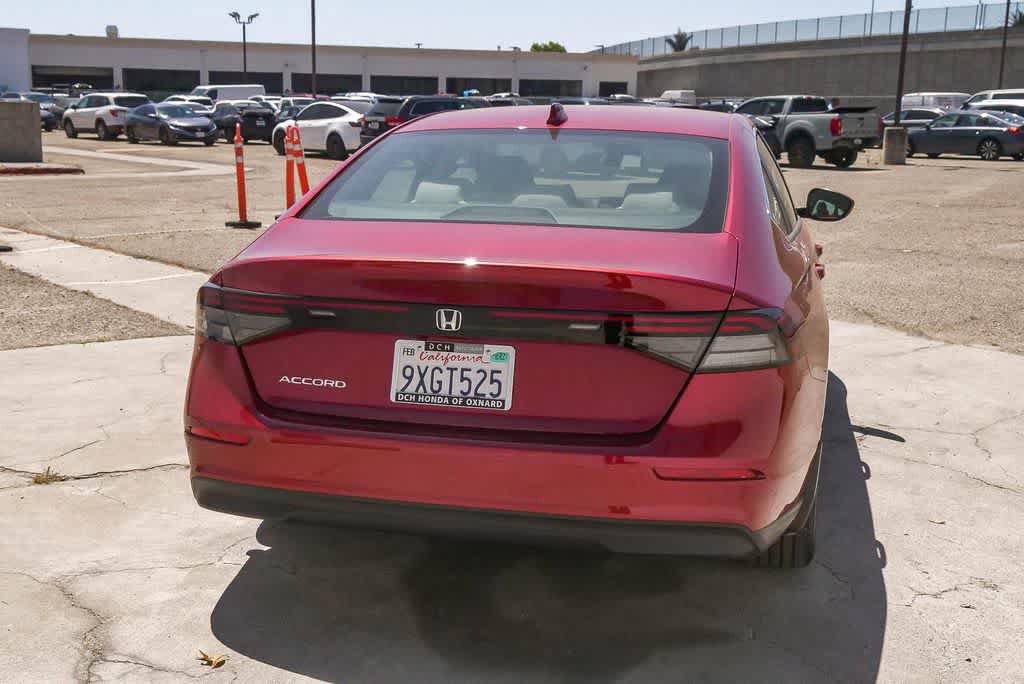 Certified 2025 Honda Accord LX image 8