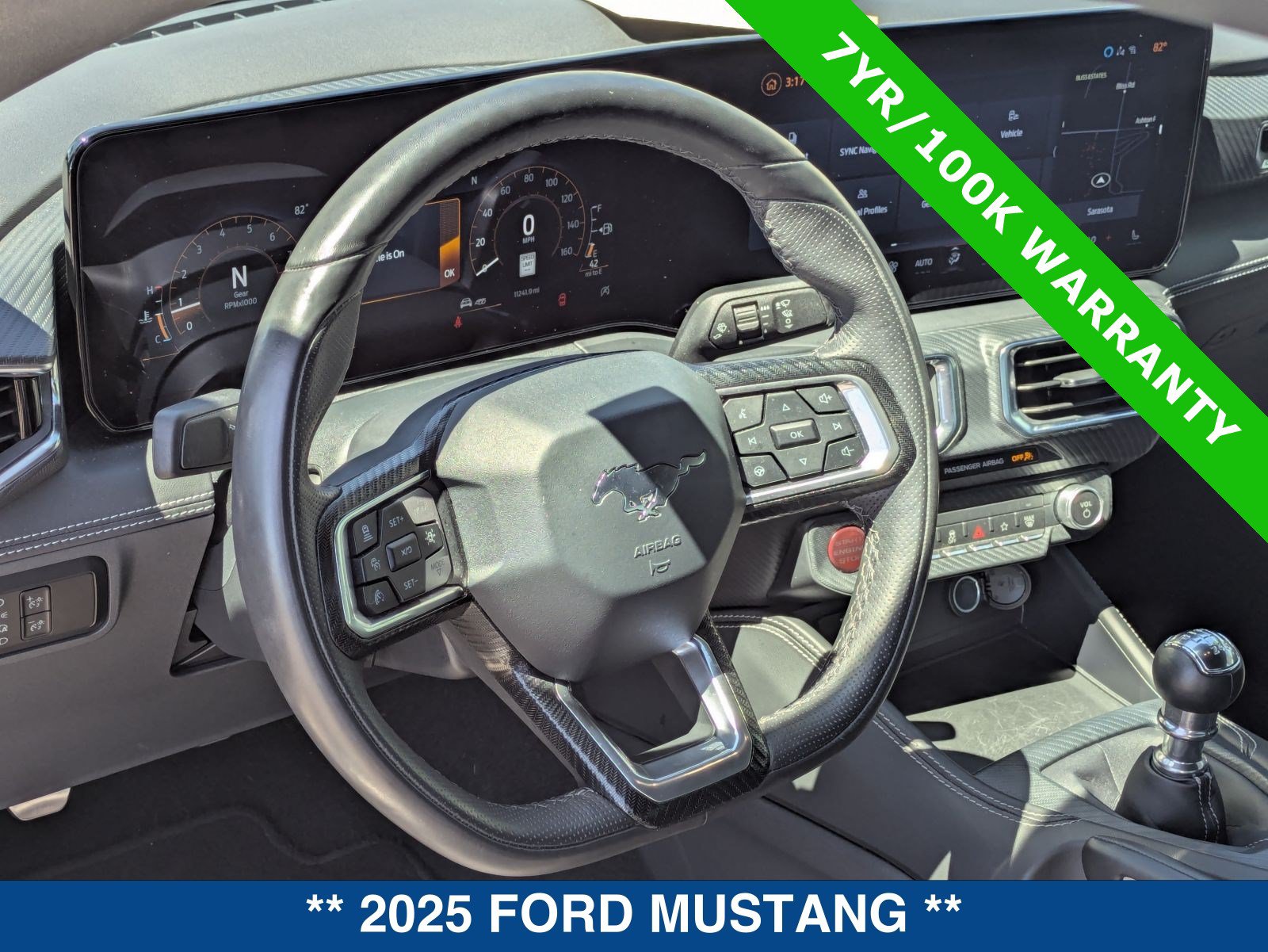 Certified 2025 Ford Mustang GT Premium w/ GT Performance Package RWD image 16