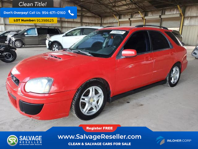 Used 2004 Subaru Impreza WRX Wagon