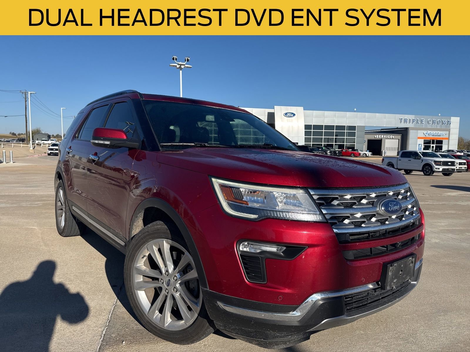 Used 2018 Ford Explorer Limited w/ Ford Safe & Smart Package