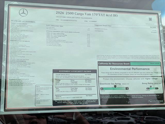 New 2026 Mercedes-Benz Sprinter 2500 image 17
